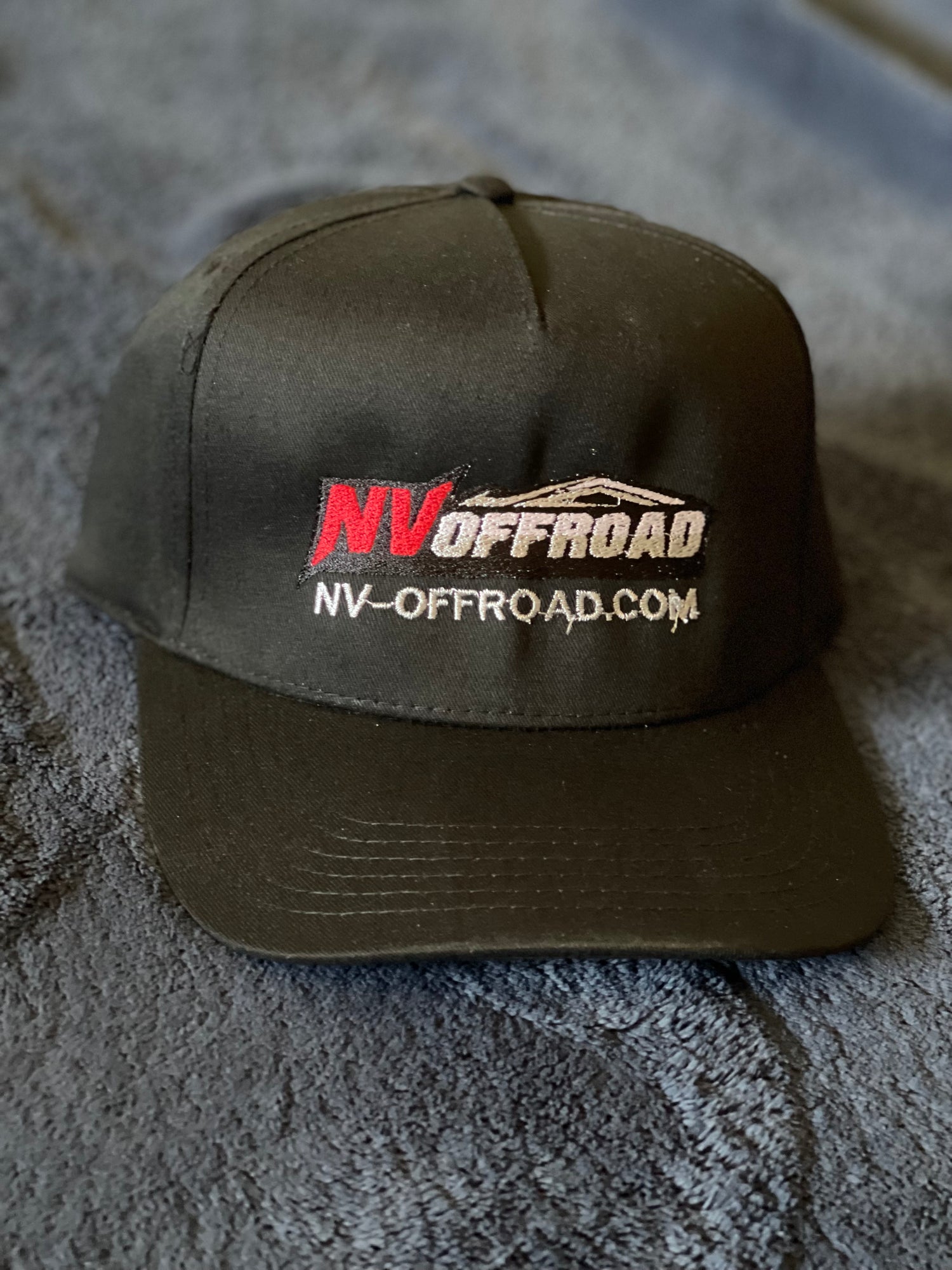 Black NV-Offroad Branded Hat (Snap Back)