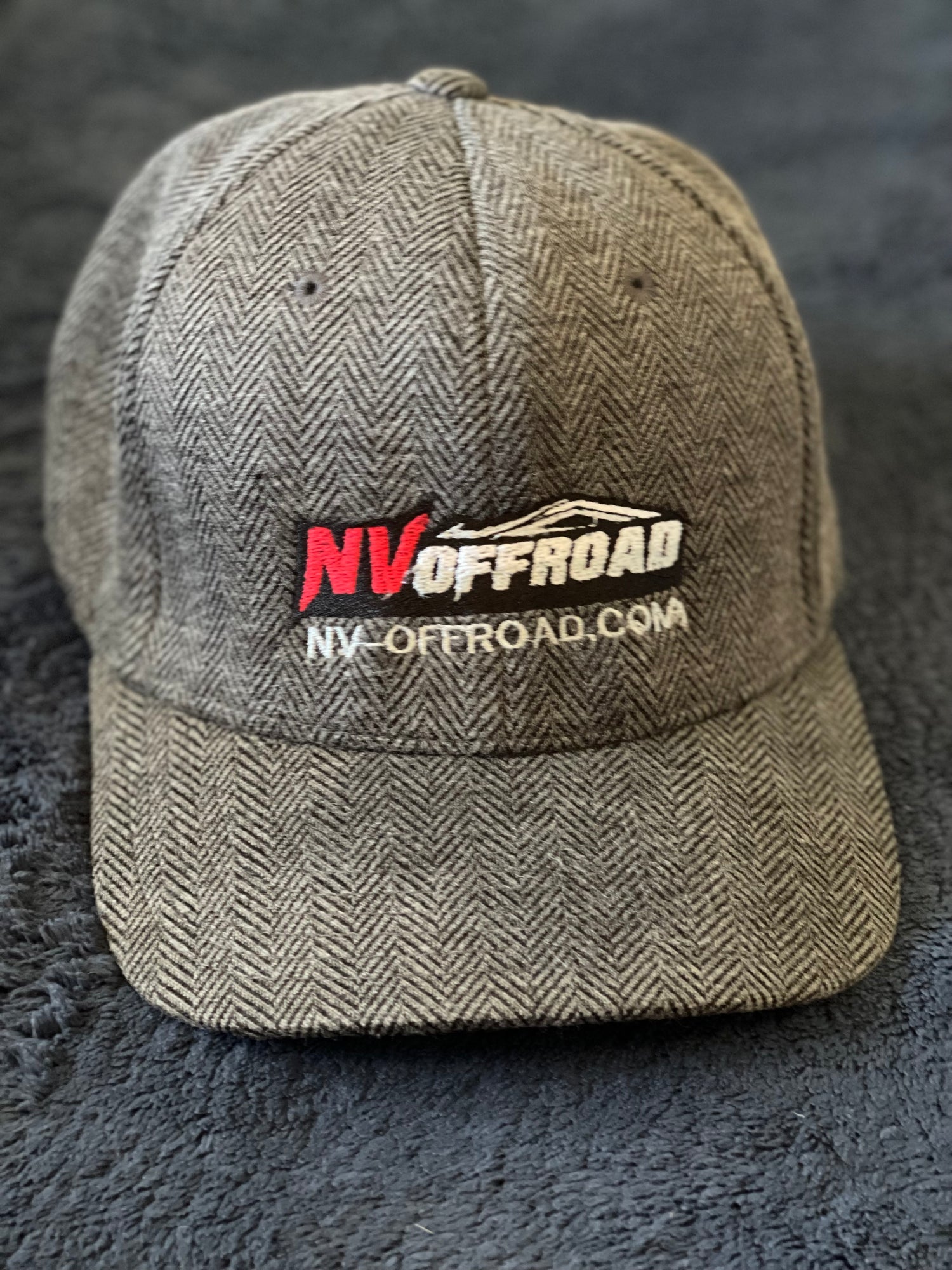 Gray NV-Offroad Branded Hat Flex Fit